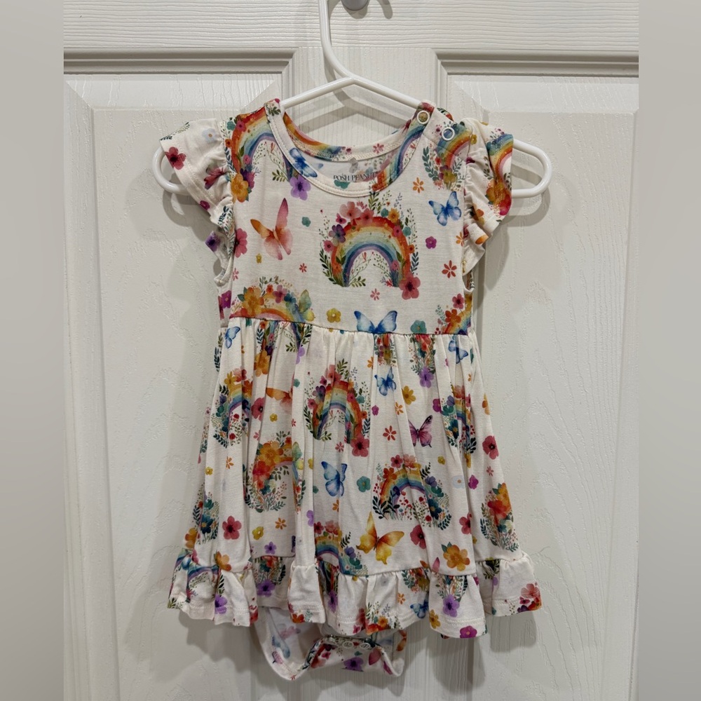 Posh peanut lucky rainbow size 12-18 months